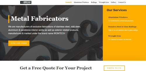 (client) IronTech - Metal fabricators