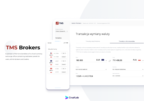 TMS Brokers - Online currency exchange office