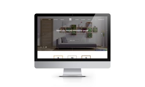 Web site-catalog of doors factory