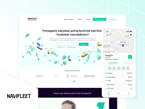 Fleet monitoring and management system for Navifleet