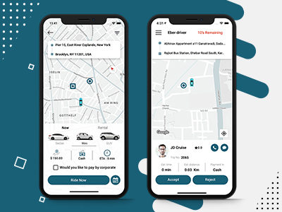 Eber - On Demand Taxi and Ground Transportation App
