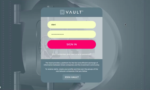 The Vault - Professional Investor Relations Network