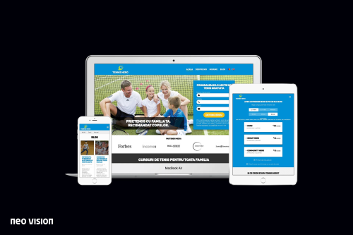 Tennis Hero - Website