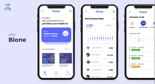 Bione - Health Care Tracker