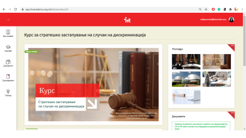 Online Academy WEB Platform