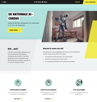 AI-course for all Dutch people - Elephant Road