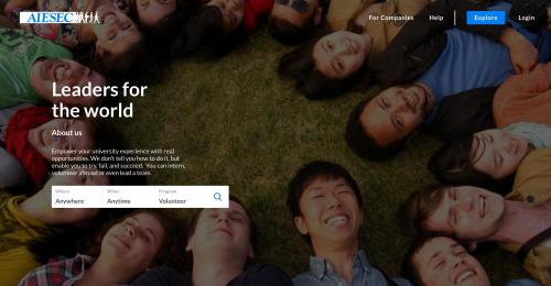 AIESEC - Global Website and Youth Portal