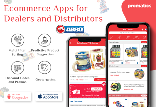 Ecommerce Apps for Dealers and Distributors