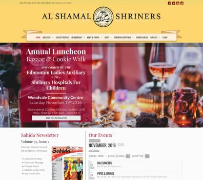 Al Shamal Shriners Website