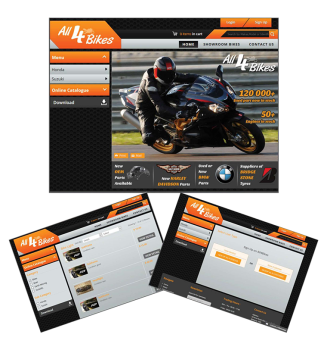 All 4 Bikes – Multi-vendor e-Commerce Portal