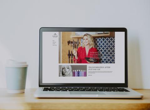 Alterna Haircare Web Launch