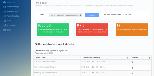 Amazon Refund manager