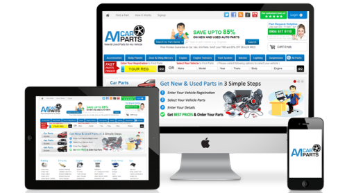 AM Auto Car Parts - UK Car Parts Website
