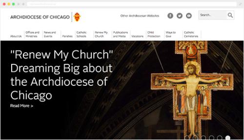Archdiocese of Chicago : Multi-tenant Web CMS Platform