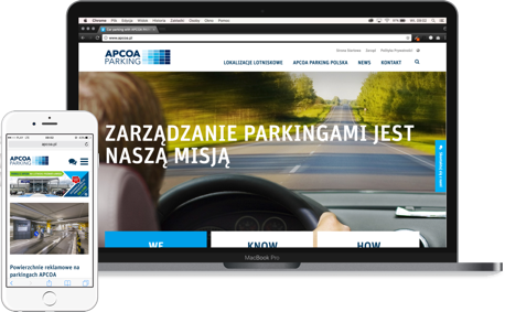 APCOA -  INTERNATIONAL RE- LAUNCH ON TYPO3