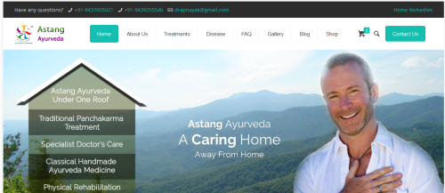 Astang Ayurveda | Local SEO for top ranking