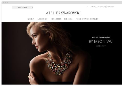 Atelier Swarovski: A Unique Interface for a World Class Brand