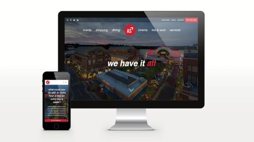 Atlantic Station Rebrand & Website