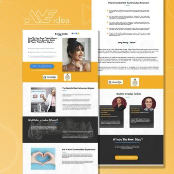 Web design and development for partners