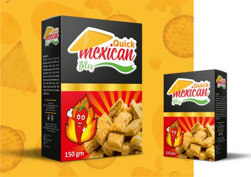 Quick Mexican Bites | Box Design