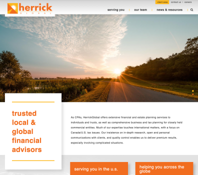 Herrick Global Website