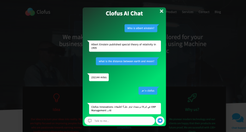 AI Multi Language Chatbot