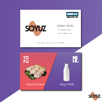 Business Card Design for Sales Team