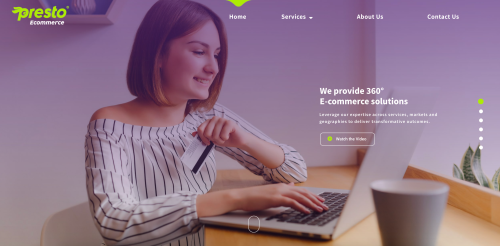 Web app for logistic company