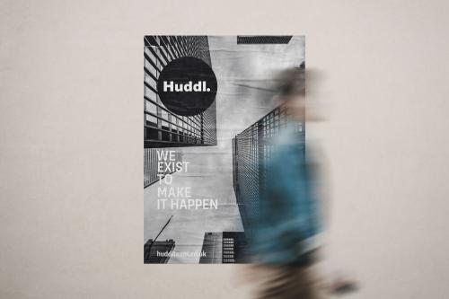 Branding and Design Strategy for Huddl.