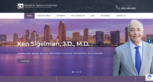 Kenneth M Sigelman Website Design & SEO