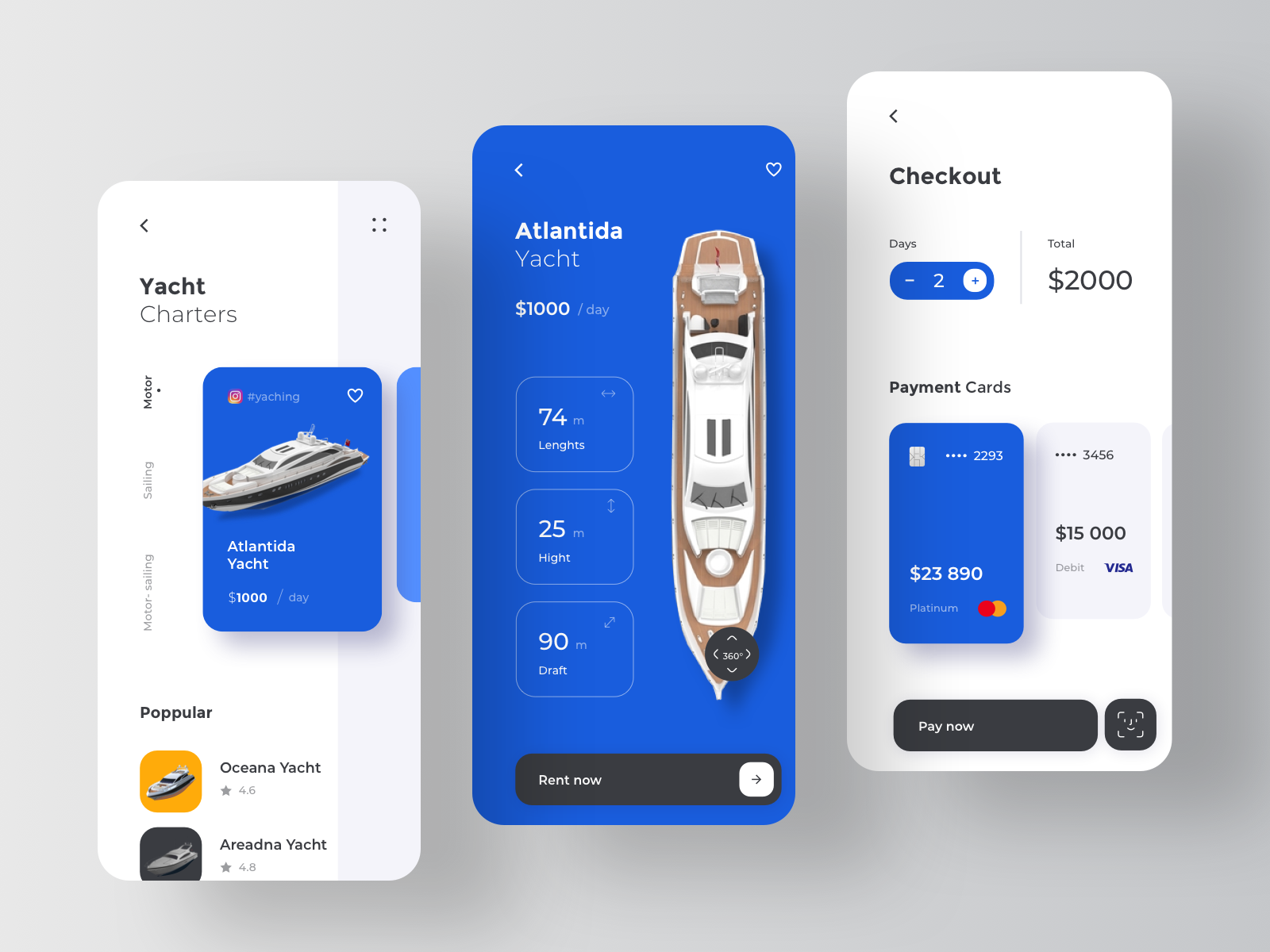Yacht Booking Application