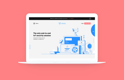 VDOO branding and website design