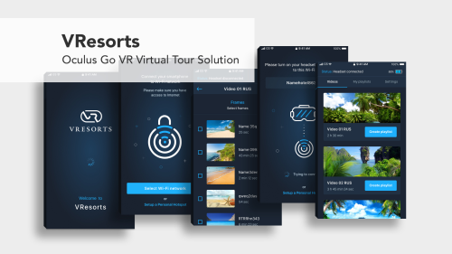 VResorts - Oculus Go VR Virtual Tour Solution