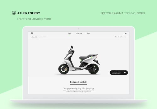 Front-End Development for Ather Energy