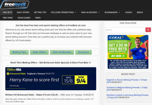 SEO project for UK gambling industry