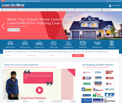 LoanOnMind Fintech Startup