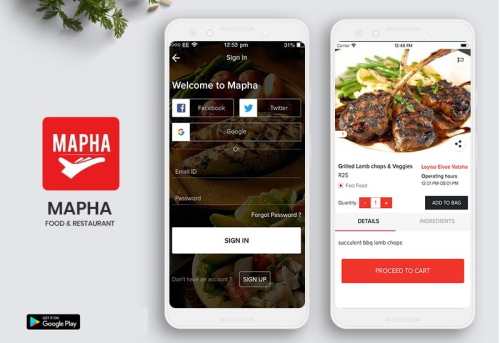 Mapha - Foodsharing Platform