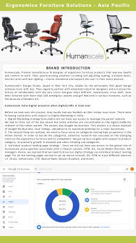 Google My Business Performance for Egonomics Global furniture store