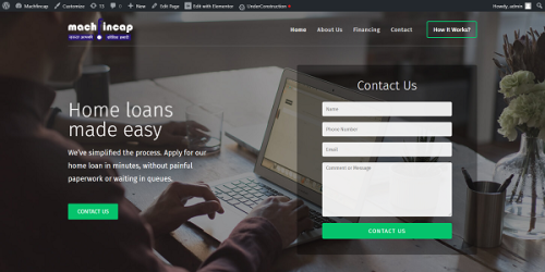 Finance Website