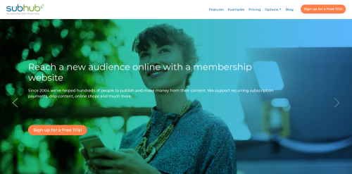 SubHub Membership Webssite Builder