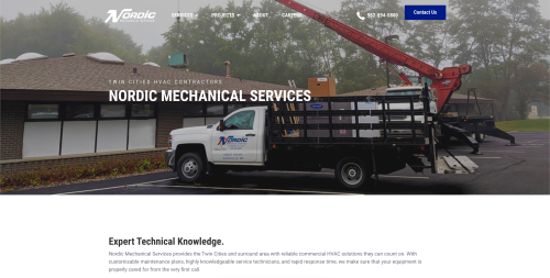 Drupal 8 Website by August Ash - Nordic Mechanical Services