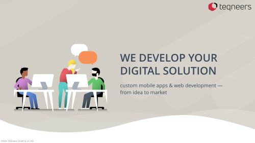 TEQneers - We develop your digital solution - custom mobile apps & web development
