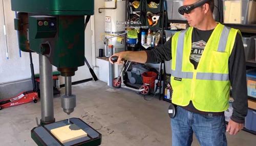 Machine Shop Drill Press Training