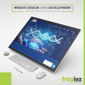 Website for the data analytics company