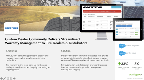 Custom Dealer Community Delivers Streamlined Warranty Management to Tire Dealers & Distributors