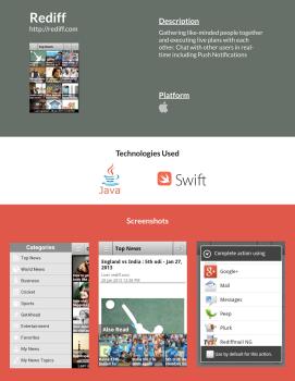 Rediff news app