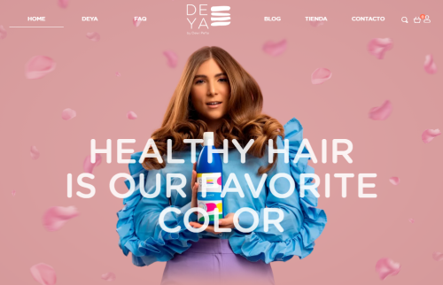 Online Store development for Deya