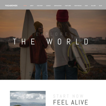 Travel Blog Demo Website