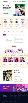 B2C Website Design for Project Academy