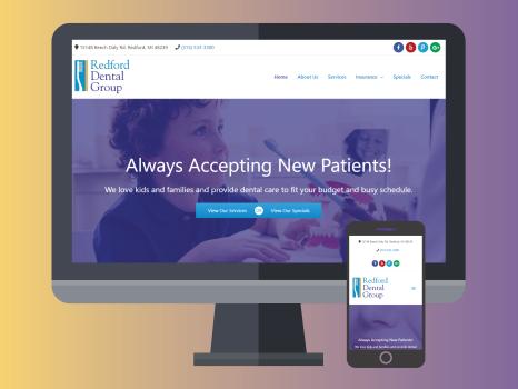 Redford Dental Group Website